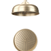 Crosswater Belgravia Easy Clean Fixed Shower Head - Brushed