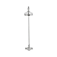 Crosswater Belgravia Exposed Shower Mixer With Rain Head - 
