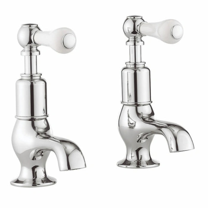 Crosswater Belgravia Lever Cloakroom Basin Taps - Chrome