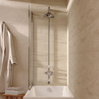 Crosswater Belgravia Thermostatic 1 Outlet Exposed Shower Set - Chrome