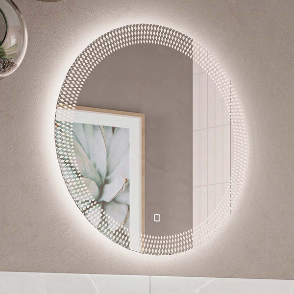Crosswater Canvass LED Backlit Illuminated Mirror