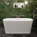 Crosswater Carne Freestanding Bath With Overflow And Waste
