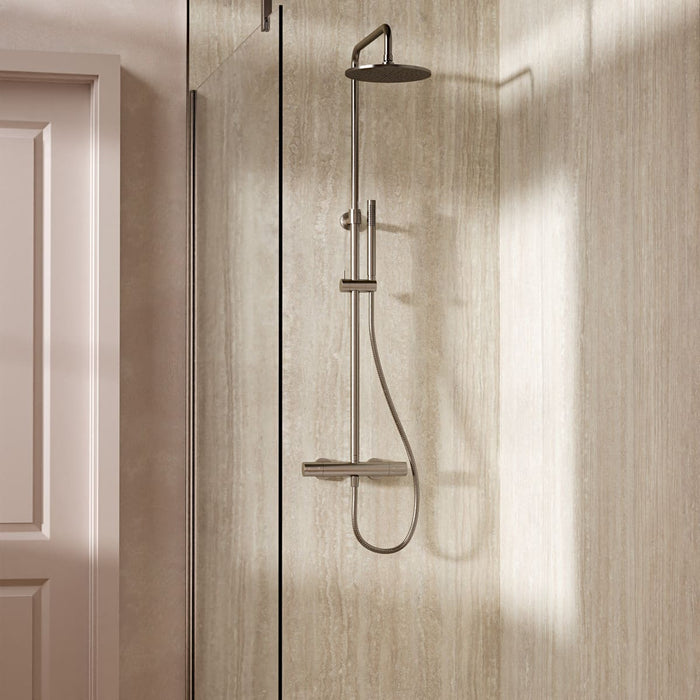 Crosswater Central Thermostatic Exposed Shower Valve With Shower Kit