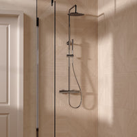 Crosswater Central Thermostatic Exposed Shower Valve With Shower Kit