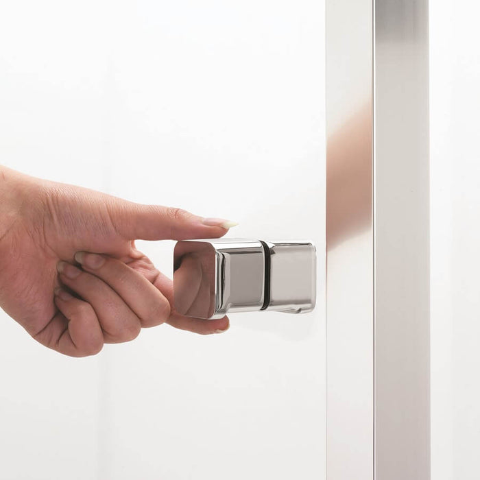 Crosswater Clear 6 Recessed Pivot Shower Door - Pivot