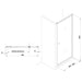 Crosswater Clear 6 Recessed Pivot Shower Door - Pivot