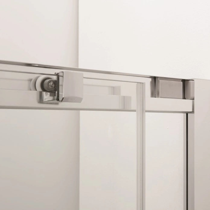 Crosswater Clear 6 Single Recessed Sliding Shower Door