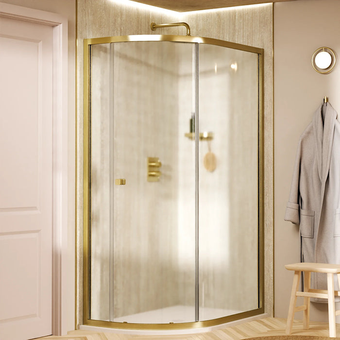 Crosswater Clear 6 Single Door Offset Quadrant Shower Enclosure