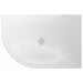 Crosswater Creo Offset Quadrant Shower Tray - White