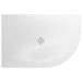 Crosswater Creo Offset Quadrant Shower Tray - White