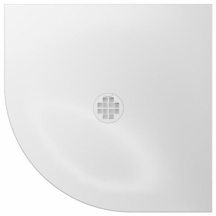 Crosswater Creo Quadrant Shower Tray - White - 800mm x