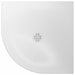 Crosswater Creo Quadrant Shower Tray - White - 800mm x