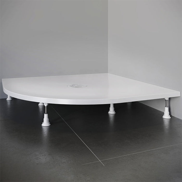 Crosswater Creo Quadrant Shower Tray - White - Quadrant