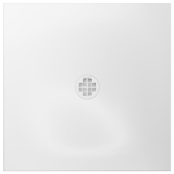 Crosswater Creo Square Shower Tray - White - 800mm x 800mm