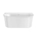Crosswater Cursa Back To Wall Bath With Overflow And Waste