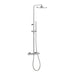 Crosswater Curve Multifunction Exposed Thermostatic Shower