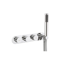 Crosswater Dial Central 2 Outlet Concealed Thermostatic