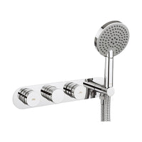 Crosswater Dial Central 2 Outlet Thermostatic Concealed