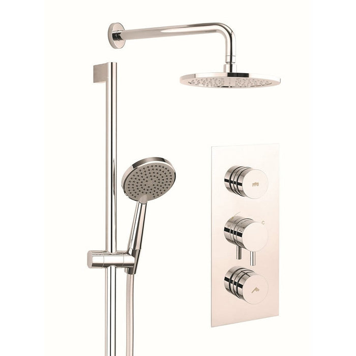 Crosswater Dial Kai Lever Thermostatic Concealed Shower