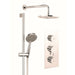 Crosswater Dial Kai Lever Thermostatic Concealed Shower