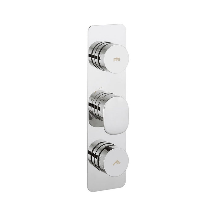 Crosswater Dial Pier 2 Outlet Portrait Thermostatic