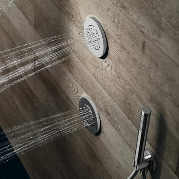 Crosswater Dial Round Body Jet Chrome - Shower Components