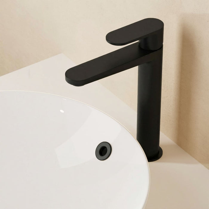 Crosswater Drift Mono Tall Basin Mixer Tap With Click Clack Waste