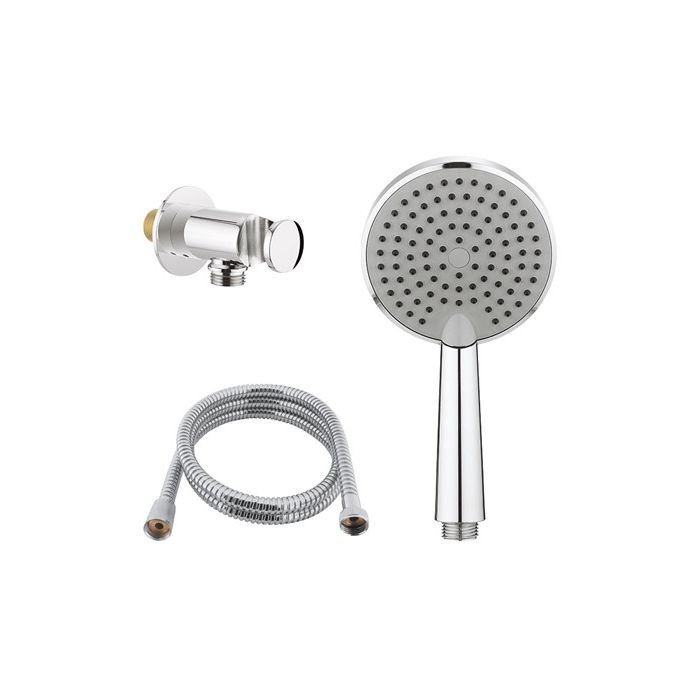 Crosswater Ethos Premium Shower Kit Package 3 - Chrome