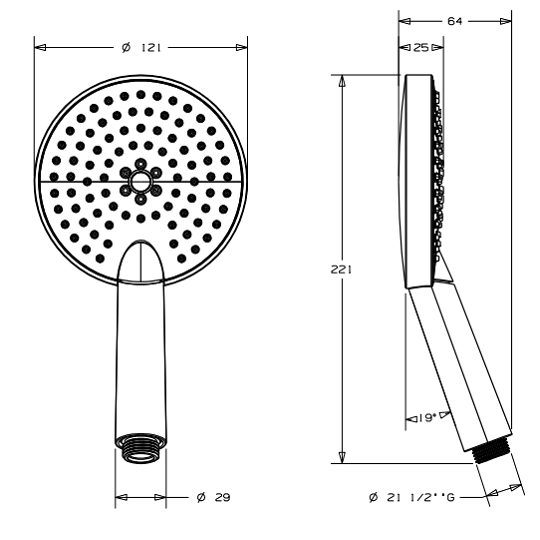 Crosswater Ethos Premium Shower Kit Package 4 - Chrome