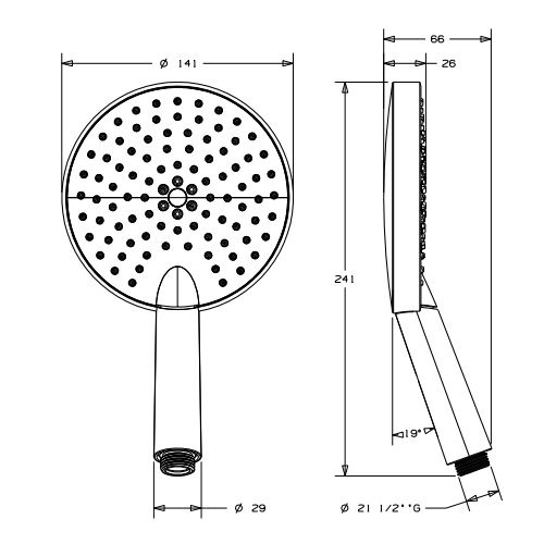 Crosswater Ethos Premium Shower Kit Package 5 - Chrome