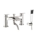 Crosswater Flow Dual Lever Bath Shower Mixer Tap With Kit