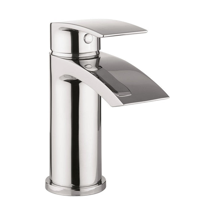 Crosswater Flow Mono Basin Mixer Tap With Click Clack Waste