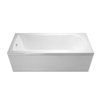 Crosswater Flow Single Ended Bath - White - 1700mm x 700mm