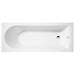 Crosswater Flow Single Ended Bath - White - Standard Baths
