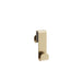 Crosswater Fold Single Over Shower Hook - Brushed Brass
