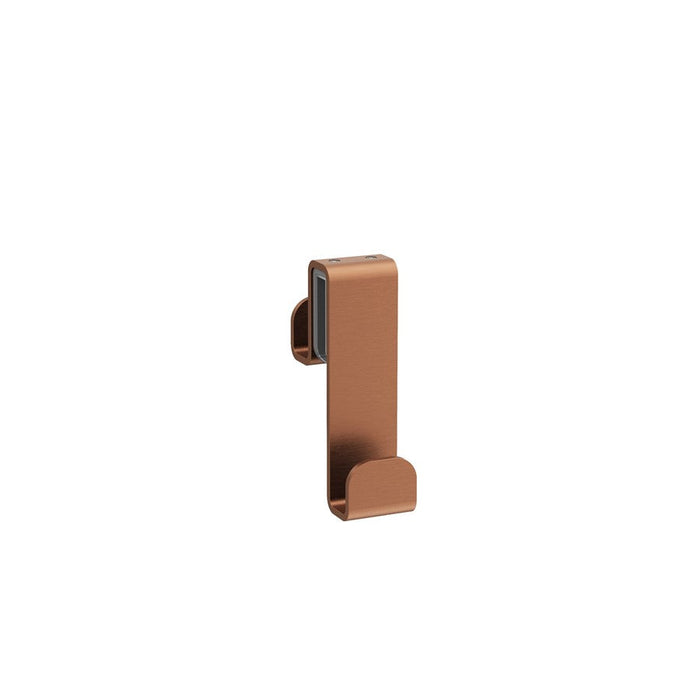 Crosswater Fold Single Over Shower Hook - Brushed Bronze