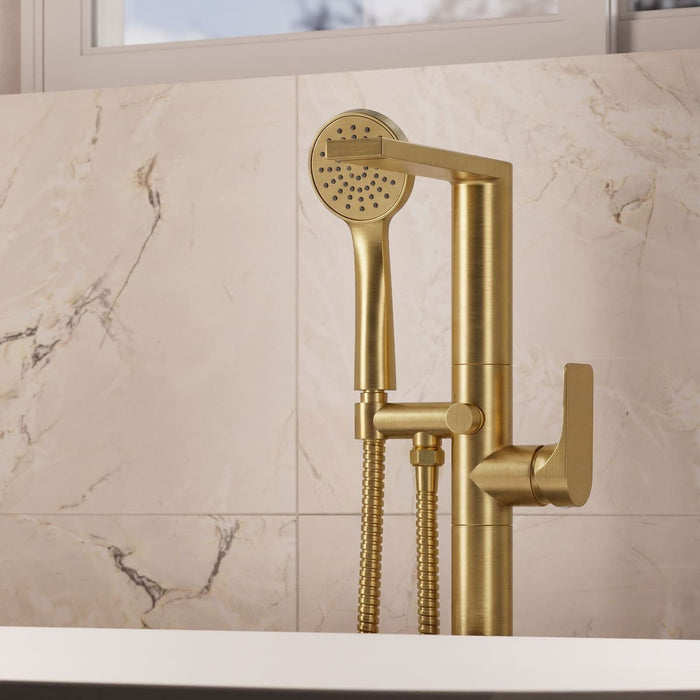 Crosswater Fuse Floorstanding Bath Shower Mixer Tap With Kit
