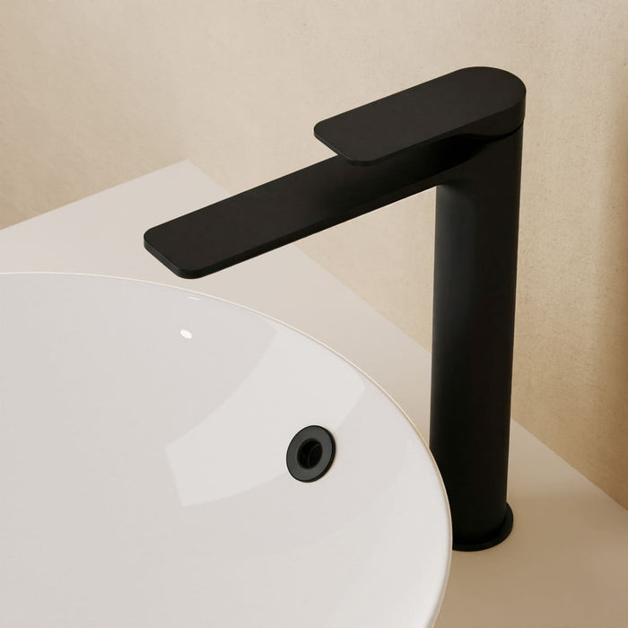 Crosswater Fuse Mono Tall Basin Mixer Tap with Click Clack Waste