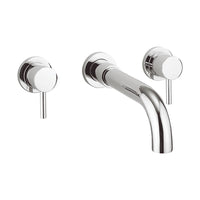 Crosswater Fusion 3 Hole Wall Mounted Bath Filler Tap