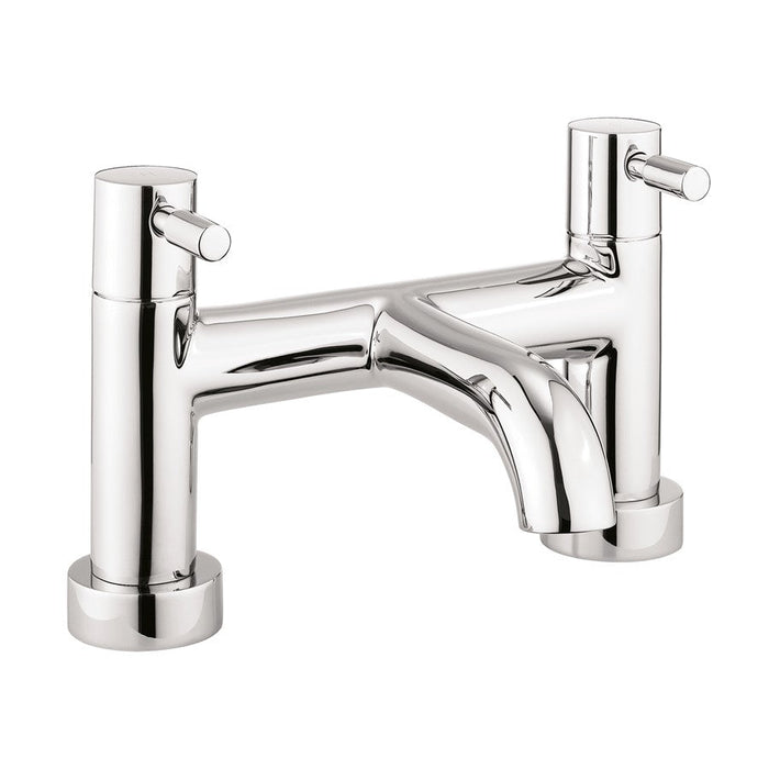 Crosswater Fusion Dual Lever Deck Mounted Bath Filler Tap