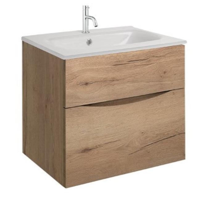 Crosswater Glide II 2 Drawer Wall Hung Vanity Unit