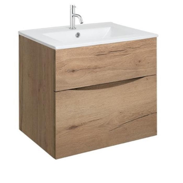 Crosswater Glide II 2 Drawer Wall Hung Vanity Unit