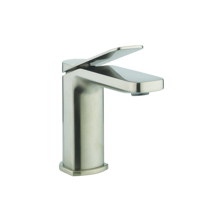 Crosswater Glide II Mono Basin Mixer Tap - Stainless Steel