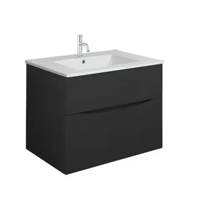 Crosswater Glide II Vanity Unit with Two Drawers and Ceramic