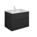 Crosswater Glide II Vanity Unit with Two Drawers and Ceramic