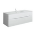 Crosswater Glide II Vanity Unit with Two Drawers and Ice 