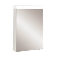 Crosswater Image 1 Door Illuminated Mirrored Cabinet