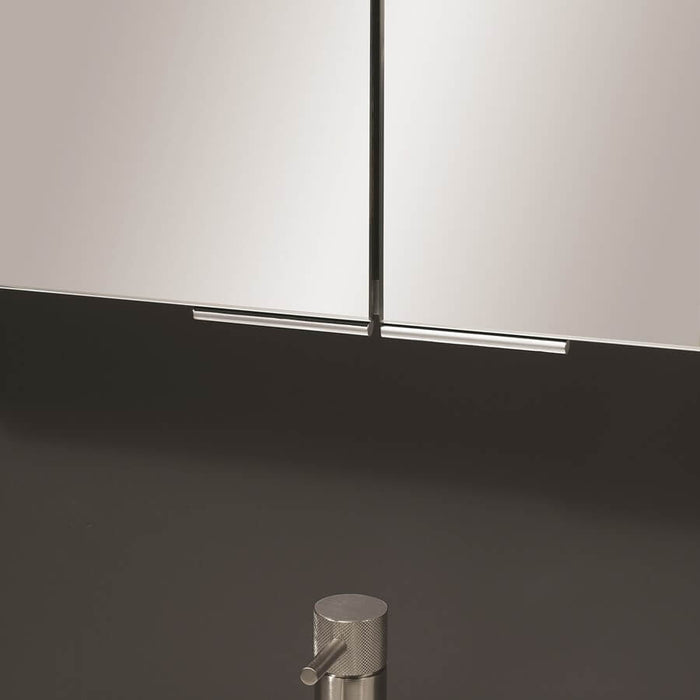 Crosswater Image 2 Door Illuminated Mirrored Cabinet