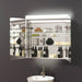 Crosswater Image 2 Door Illuminated Mirrored Cabinet