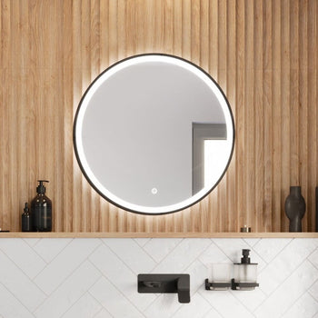 Crosswater Infinity Round Illuminated Mirror